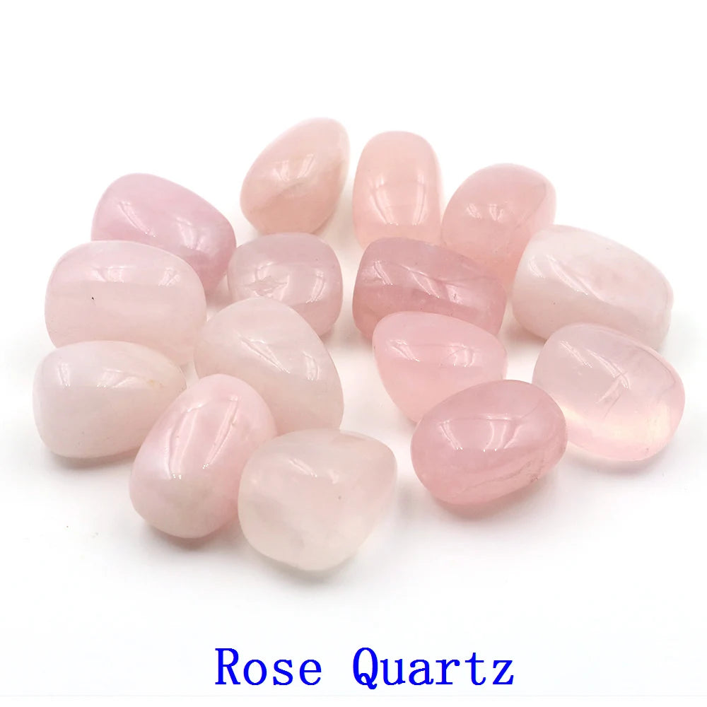 Natural Tumbled Stones Crystals Tumbled Polished Rock Gemstone Specimen Energy Mineral Aquarium Garden Home Decor Bulk Wholesale