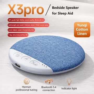 Sleeping Bluetooth Speaker Nature Sound White Noise Soundbar Wireless MP3 Music Player Ultra Thin Timed Shutdown Audio Pla New