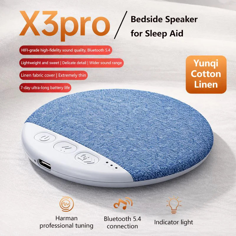 Sleeping Bluetooth Speaker Nature Sound White Noise Soundbar Wireless MP3 Music Player Ultra Thin Timed Shutdown Audio Pla New
