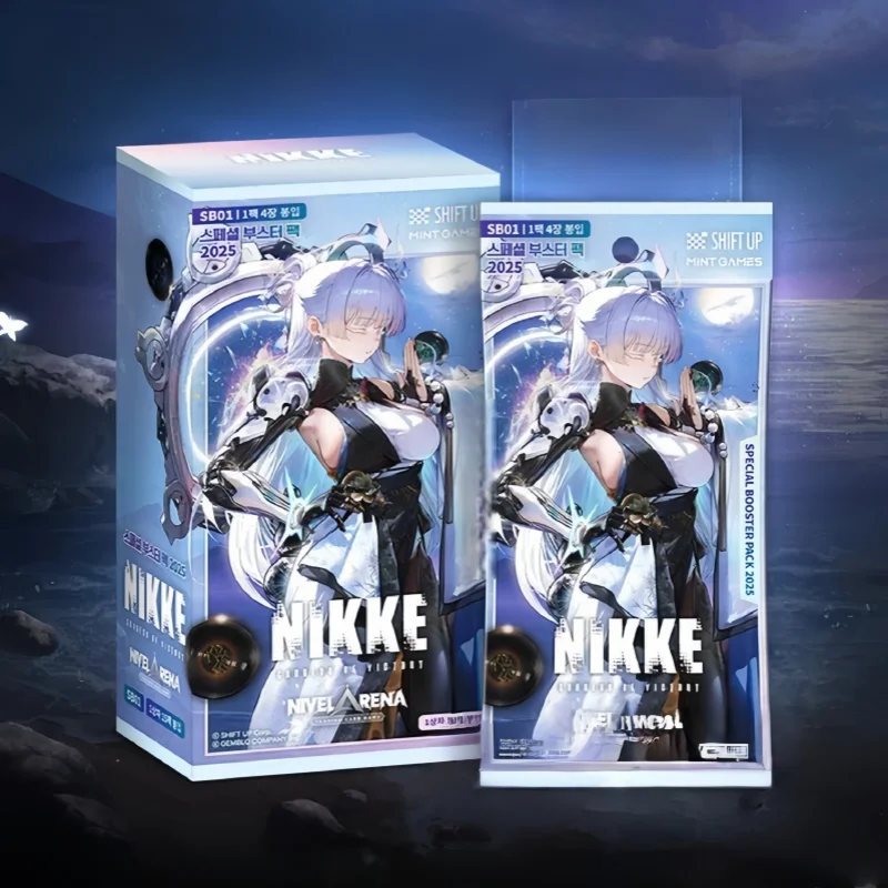 Shift Up Goddess Of Victory Nikke Genuine Korean Version Tcg Booster Box Bt02 Bt03 Sb01 Edition Collectible Trading Card Game