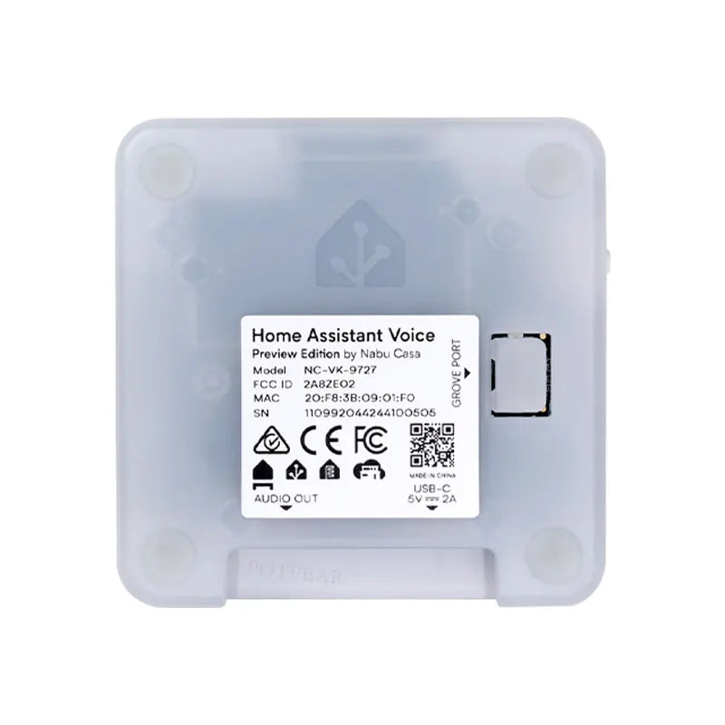 SeeedStudio Home Assistant voice ESP32 S3 N16R8 2.4 GHz WiFi Bluetooth support