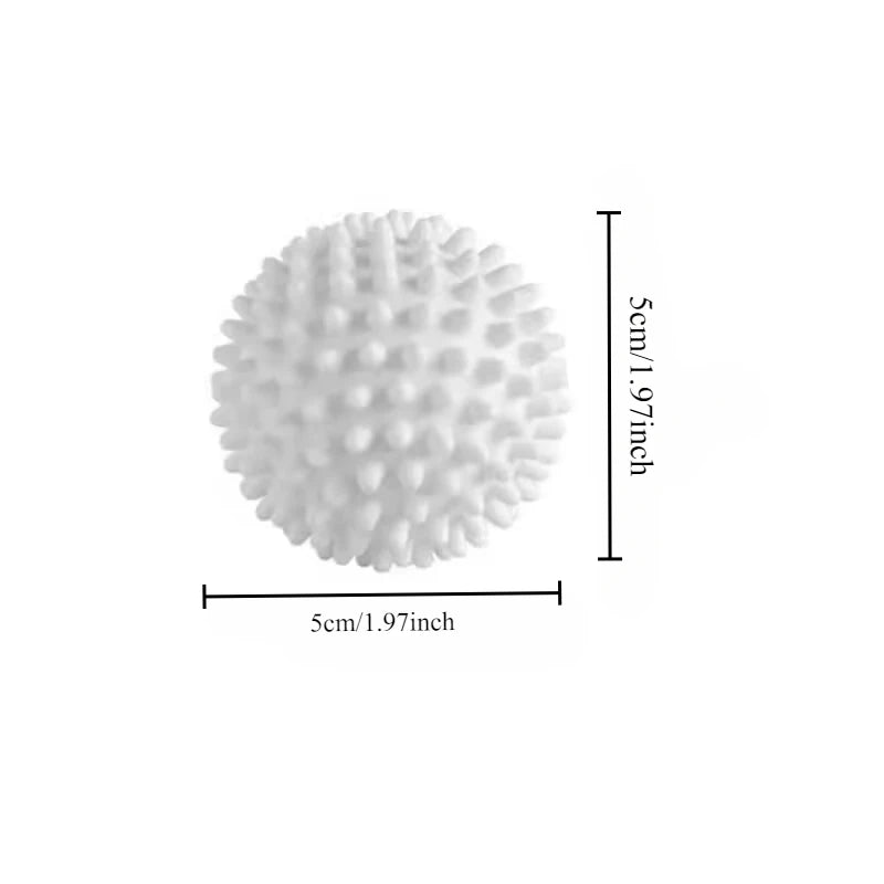Anti-wrap laundry ball round pure white magic cleaning drum washing machine laundry dryer balls washing machine cleaner