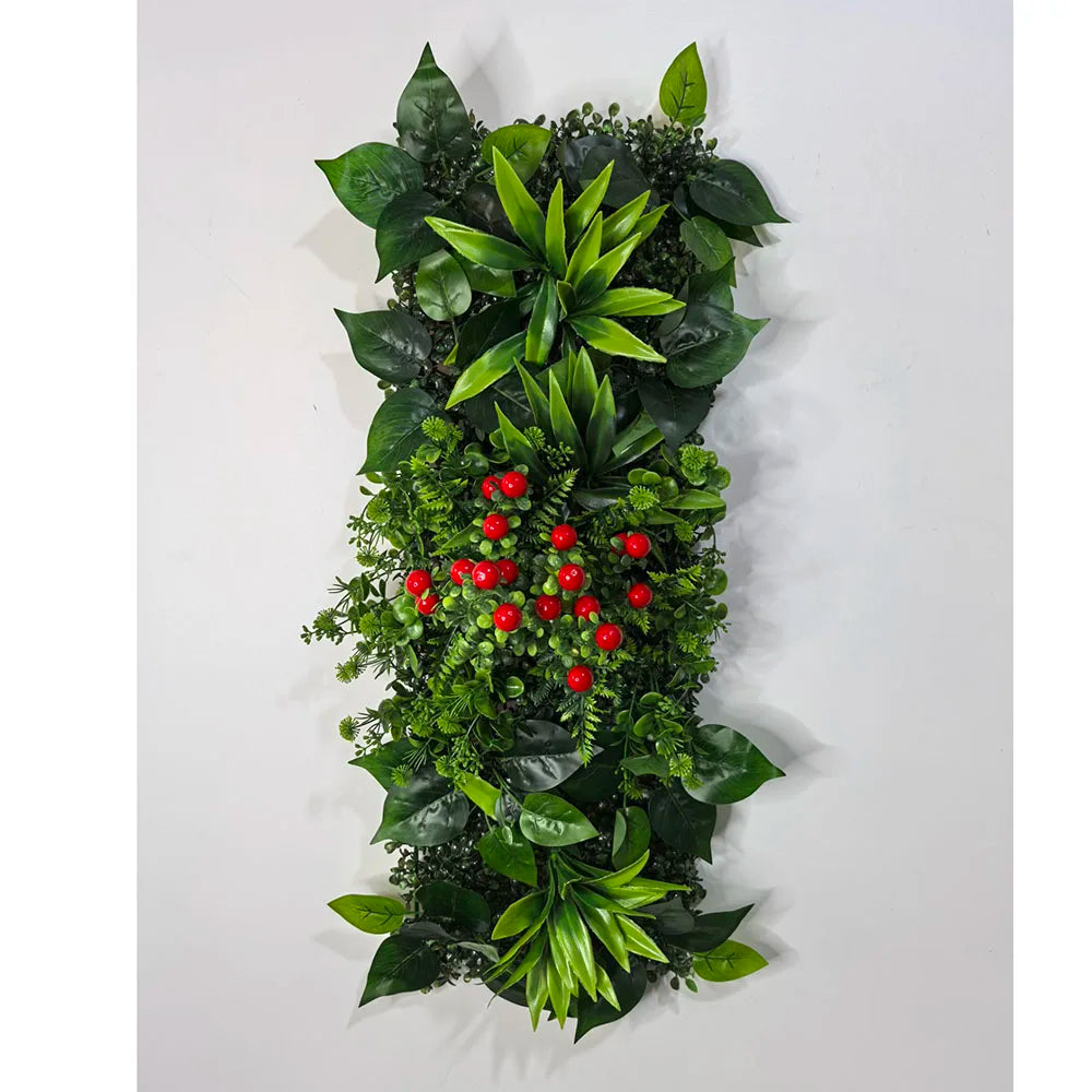 25*75CM Artificial Lawn  Plant Green Imitation Grass Plant Wall Panel Home Decoration Shingle Nail