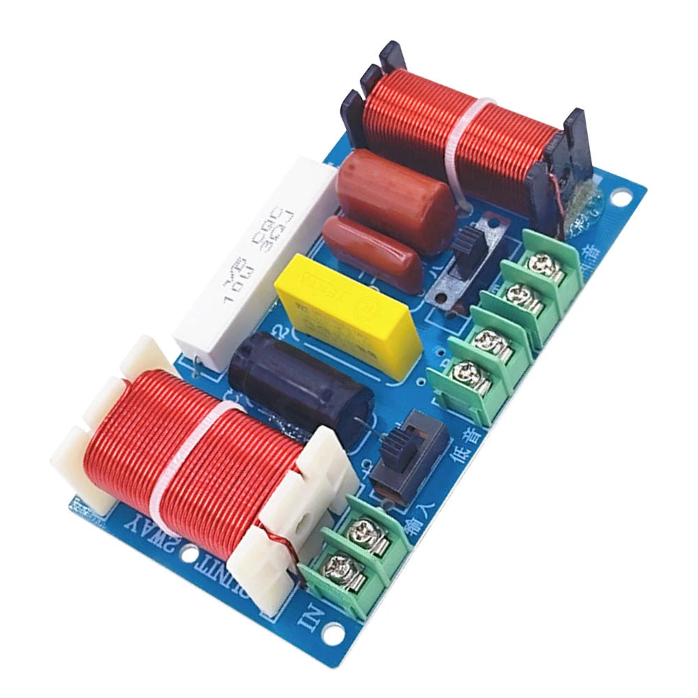 2-Way Speaker Audio Frequency Divider 2500-3000Hz 250W HiFi Crossover DIY Speaker Filter Module Home Theater Audio Modification