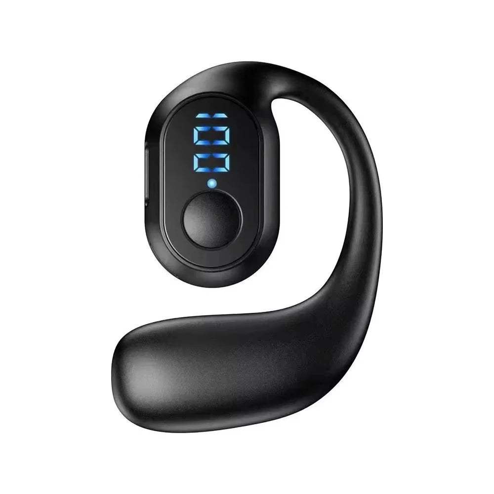 Bluetooth 5.4 Ear Hook Headphone With Mic TWS Wireless Earphone HiFi Stereo Noise Reduction Driving Headset Waterproof Earbud