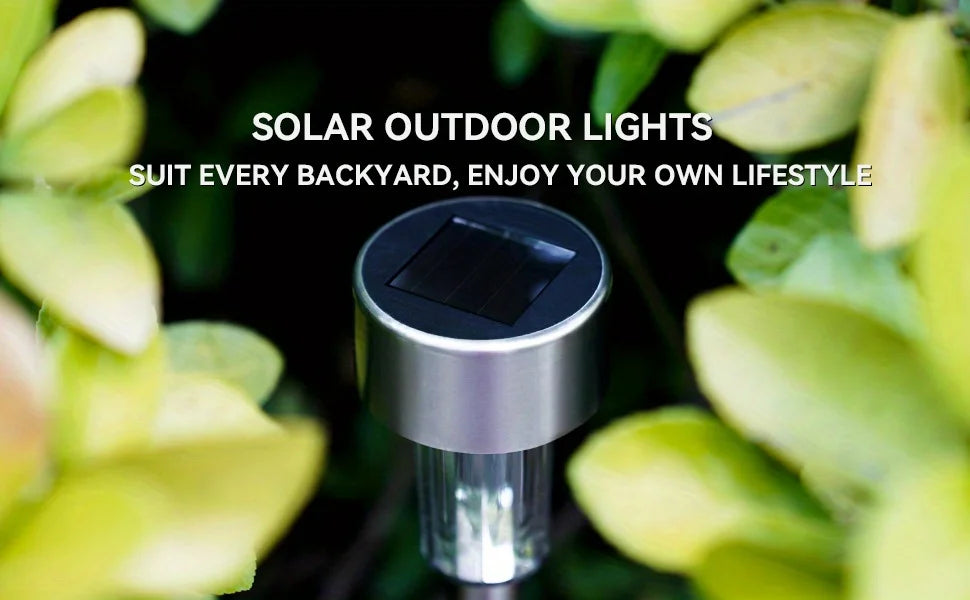 Outdoor Solar Landscape Lawn Lights,  Garden Lights, Waterproof Decoration Lights for  Pathways, Patio, Yards, Lawns, Walkways