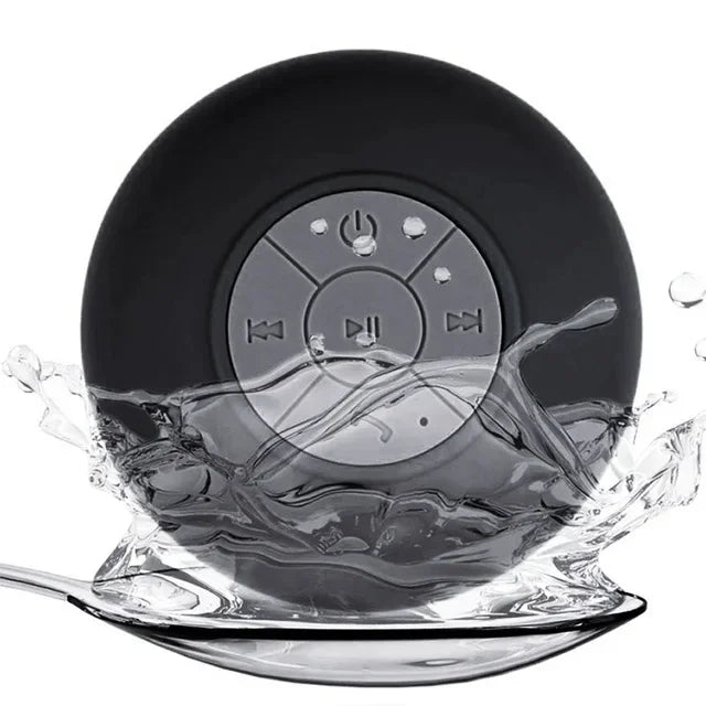 Portable Wireless Bluetooth Speaker Audio Waterproof Easy-Access Control Buttons Music Player for Office Car Home Shower Speaker