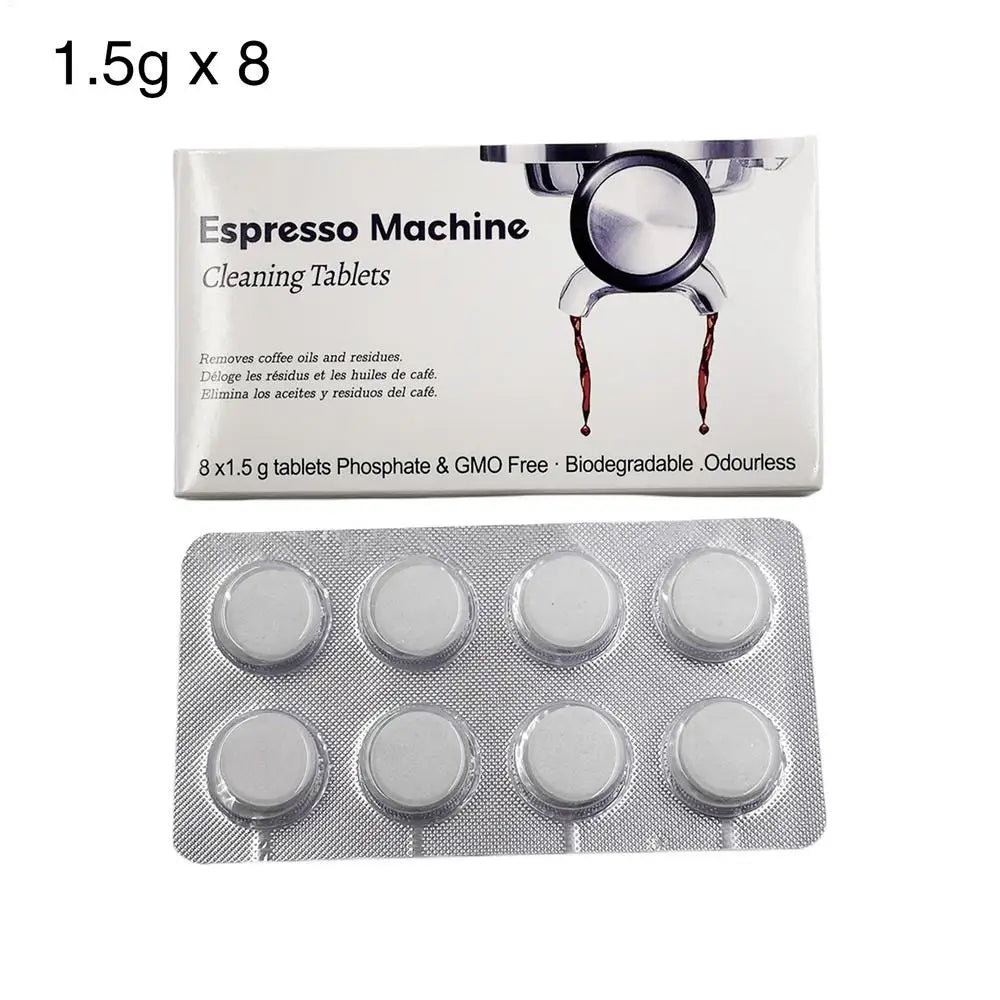 Espressos Machine Cleaning Tablets Cleaner Descaler Tablets for Coffee Machine Espressos Device Descaler Tabs for Home Kitchen