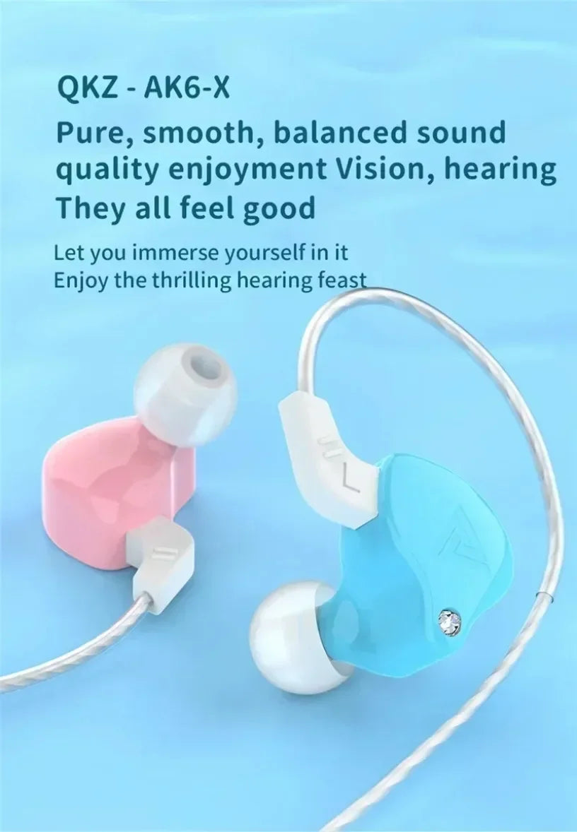 QKZ CK5 FiLe Wired HiFi Earphones