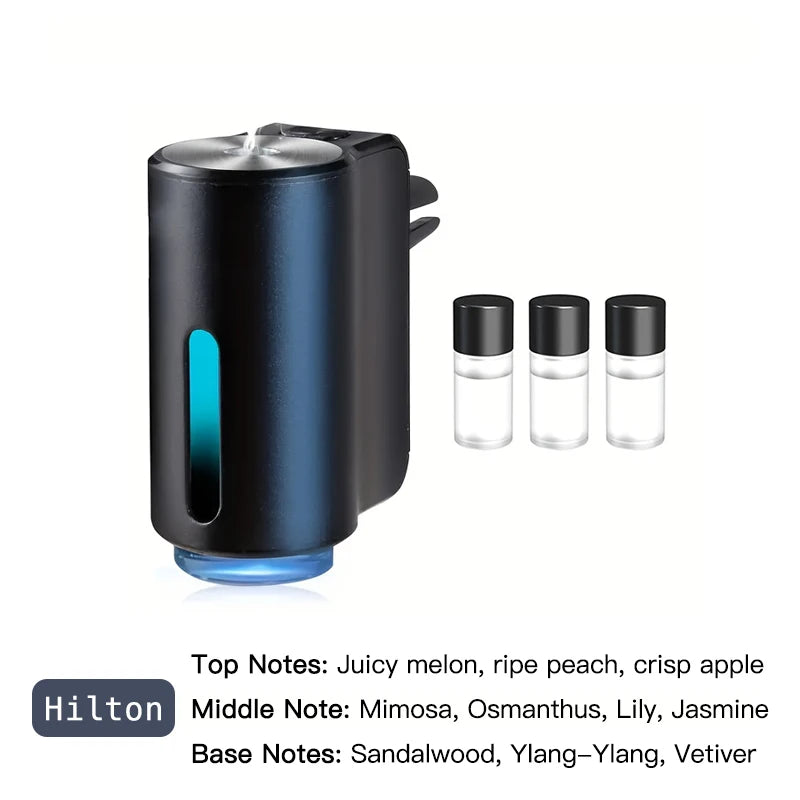 Car Diffuser Purifier Essential Fragrance Aroma AI Air Aromatherapy Humidifier Freshener Perfume Oil Mounted Ionizer Generator