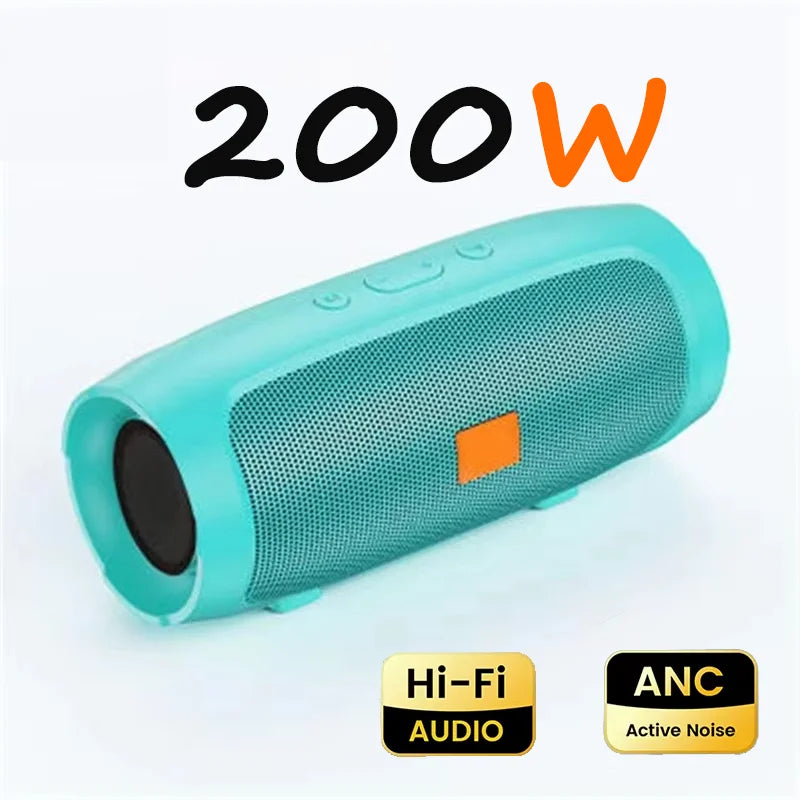 ViVO Portable Subwoofer Bluetooth Speakers Stereo Surround Waterproof Loudspeaker Wireless Sound Box Support FM Radio TF Card