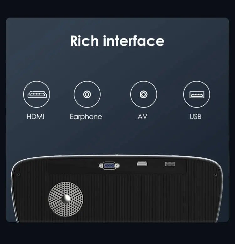 CAIWEI S7+ 4K Ultra HD Projector Video 4000 ANSI Home Theater Android for Movies Auto Focus Smart TV Beam Projectors for Outdoor