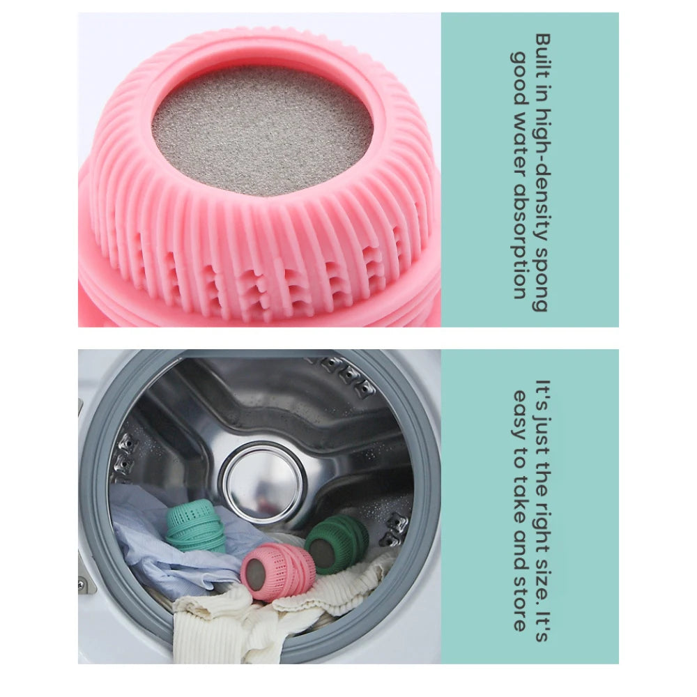Washing Laundry Machine Cleaning  Ball Essential 2023      Softener Liquid Storage