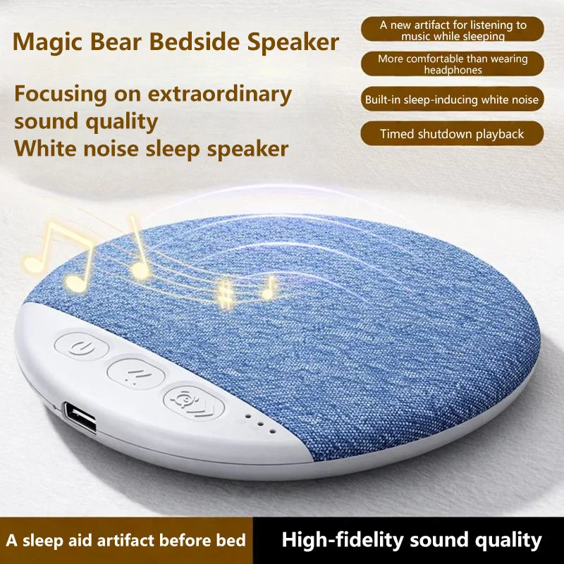 Sleeping Bluetooth Speaker Nature Sound White Noise Soundbar Wireless MP3 Music Player Ultra Thin Timed Shutdown Audio Pla New