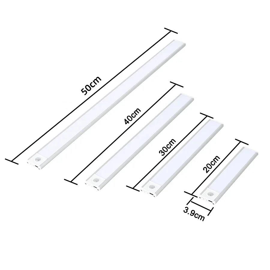 Night Light Led Light Under Cabinet Light Motion Sensor night light Closet Light Cabinet Kitchen Lighting Magnetic night light