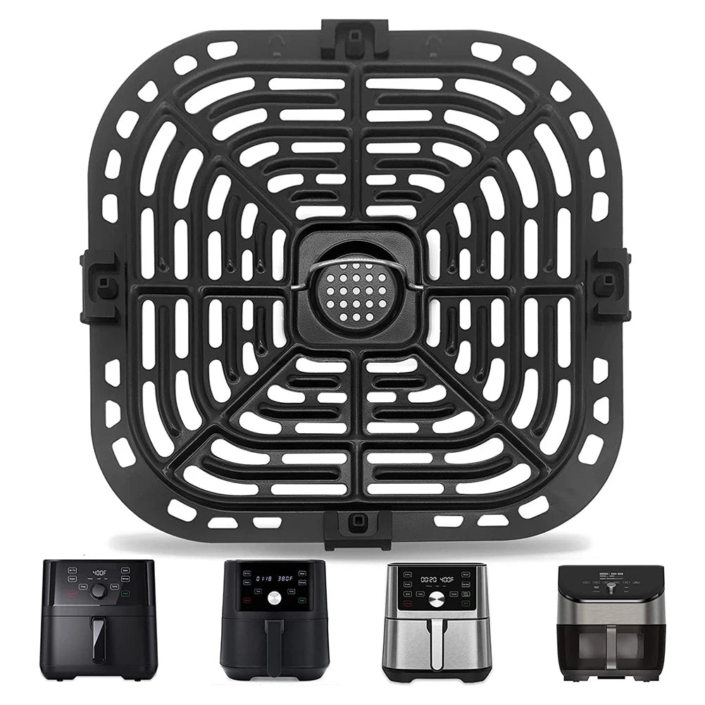 Air Fryer Rubbers Bumpers Fit Power Air Fryer Crisper Plate Air Fryer Replac Protective Covers For Air Fryer Grill Pan