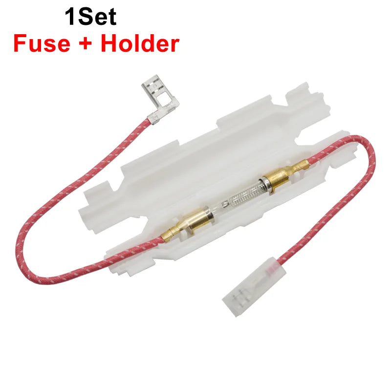 5pcs 6x40mm Microwave Ovens Universal 5KV High Voltage Fuse 0.85A 850mA 0.9A 900mA 0.8A 800mA 750mA 0.75A 0.65A With Fuse Holder