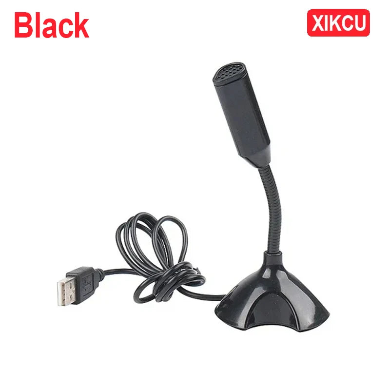 XIKCU Professional High Quality Adjustable Microphone For Laptop And Computer Studio Singing Gaming Streaming Mikrofon Stand Mic