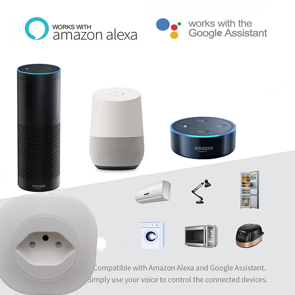 16A Switzerland Plug Smart Wifi SW Socket Wireless Smart Life Tuya APP Remote control Time Control 3500w Works With Alexa