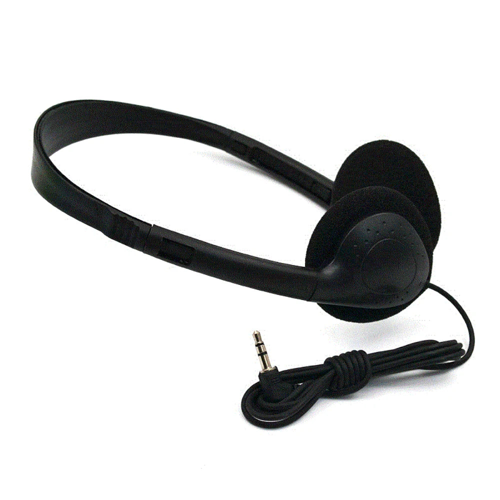 3.5mm Universal Wired Computer Headphone Gaming Headset Noise Canceling Sports MP3 Earphone Wired Stereo Headset No Microphone