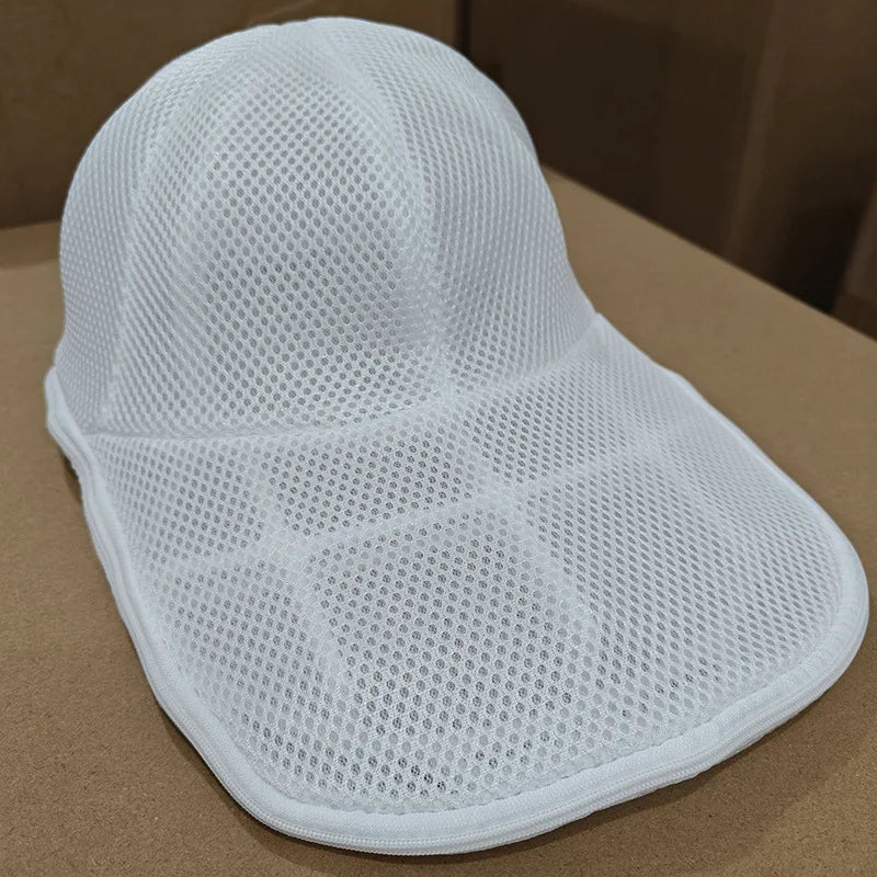 Baseball Cap Washer Bag for Washing Machine | Anti-Deformation Hat Cleaning Cage Frame Holder Home Laundry Guard Support