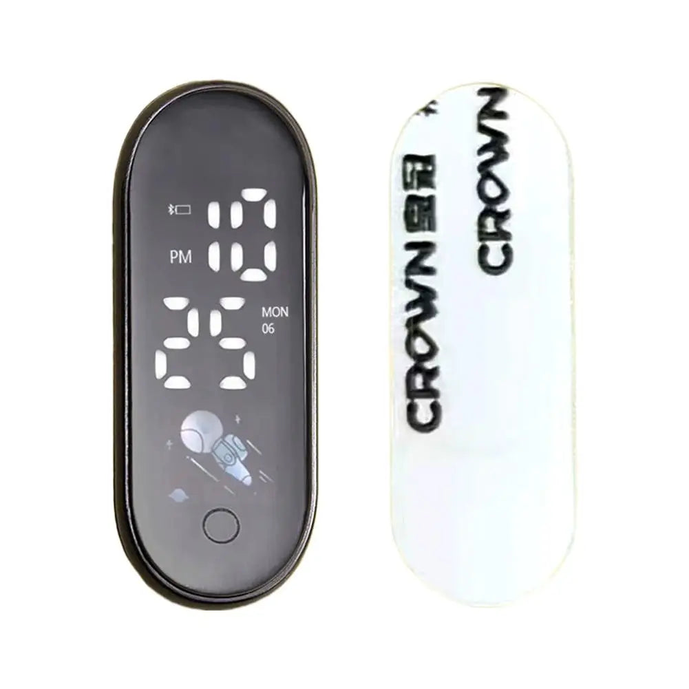 Luminous Motorcycle Car Clock Auto Internal Stick-On Mini Waterproof Watch Mechanics Quartz Clocks Auto Ornament Car Accessories