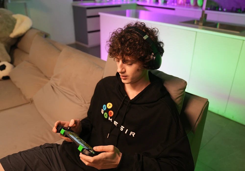 GameSir X4 Aileron Bluetooth Mobile Phone Gamepad Xbox Authorization Gaming Controller with Hall Effect, Portable joycon