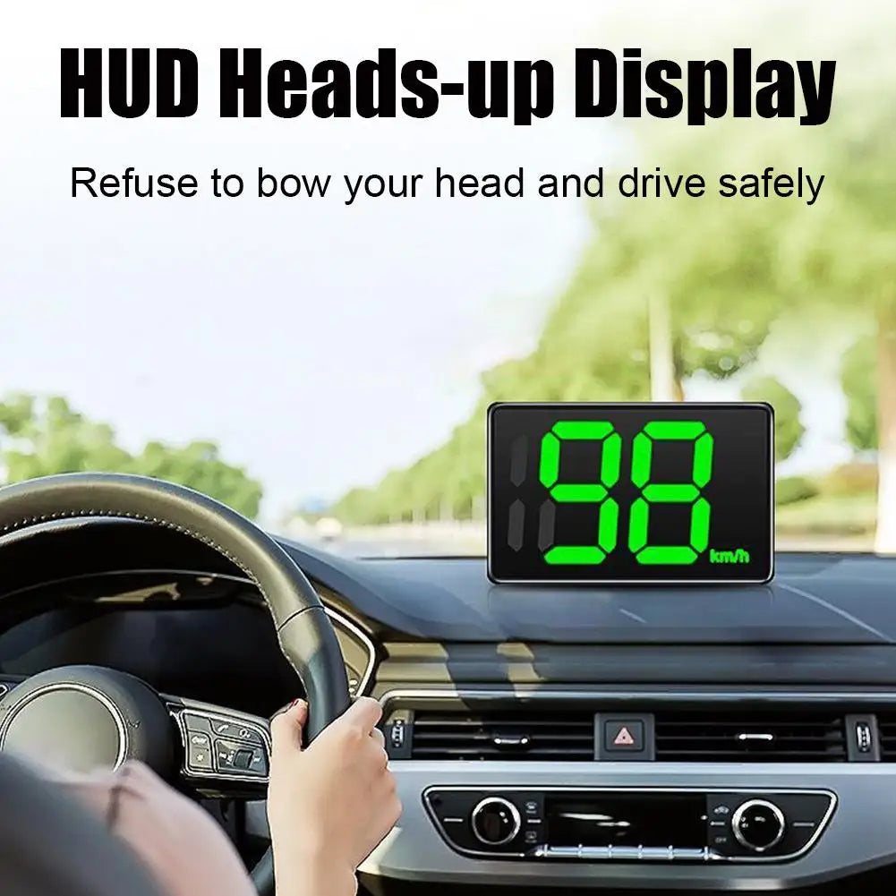 Universal Smart Gadget: GPS Car Speedometer with HUD Measurement Display; Speed KM/H. Experience in Improved V3G7
