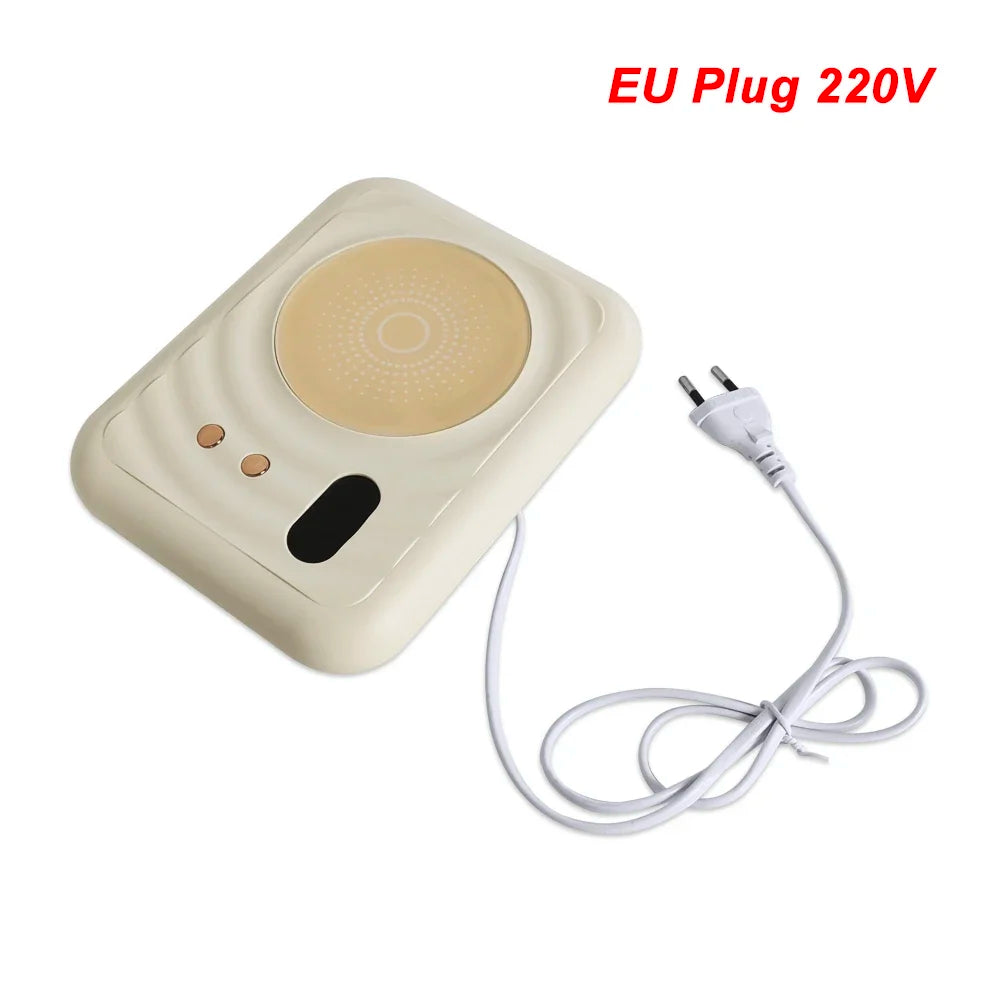2 in 1 Electric Cup Heater Mug Warmer Coffee Cup Warmer Thermostatic Heating Coaster Milk Tea Coffee Cup Warmer for Office Home
