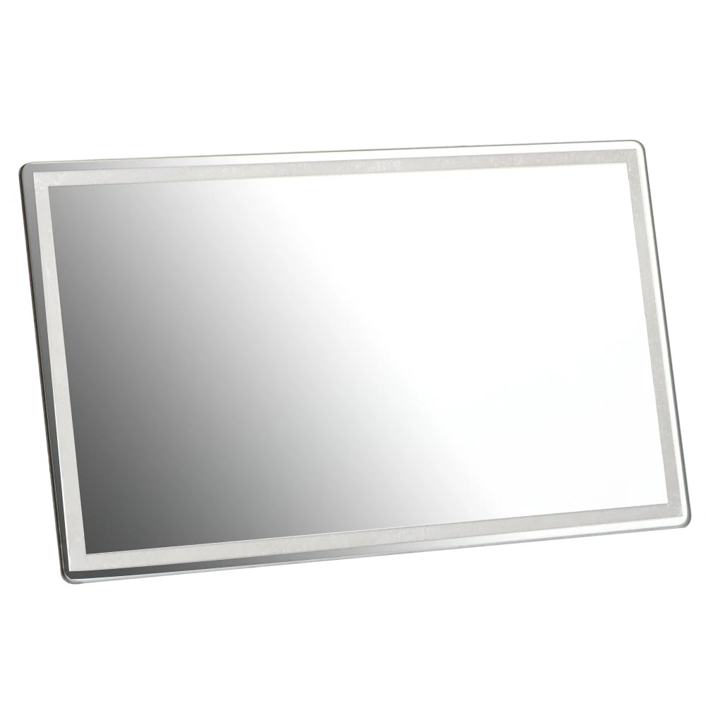 Portable Car Makeup Mirror Universal Car Interior Mirror Auto Sun-Shading Visor HD Mirrors Car-styling Stainless Steel