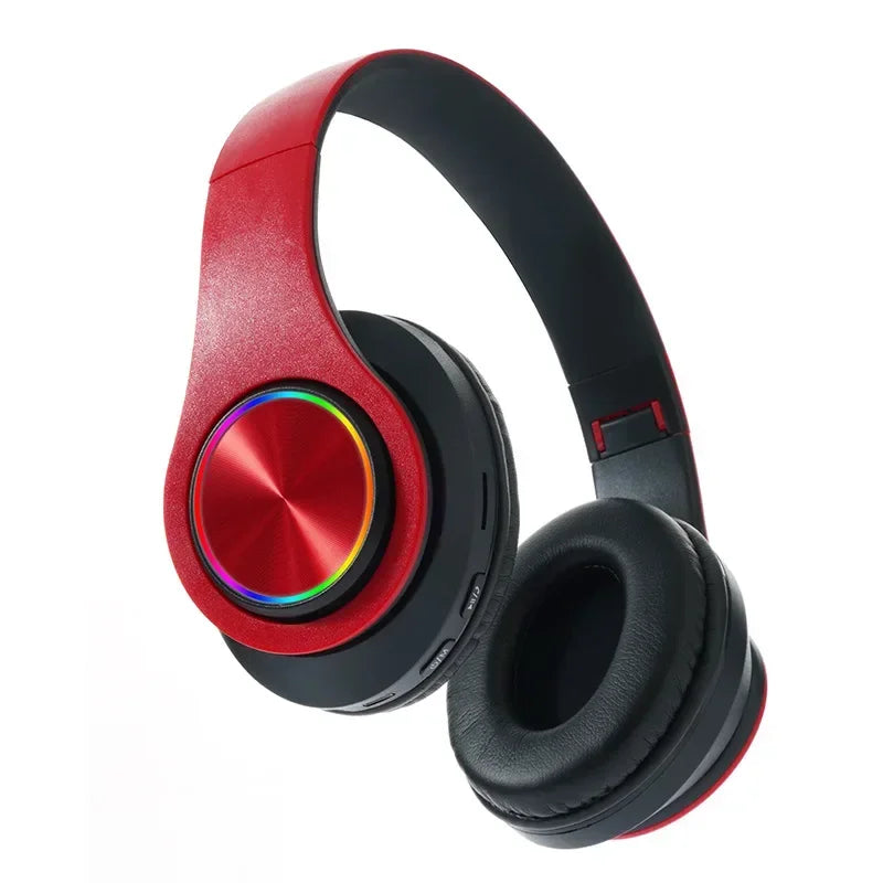 Wireless Headphones Foldable Bluetooth Headsets  With Mic Stereo Earphone Support TF Card FM For Xiaomi Iphone Sumsamg Phone