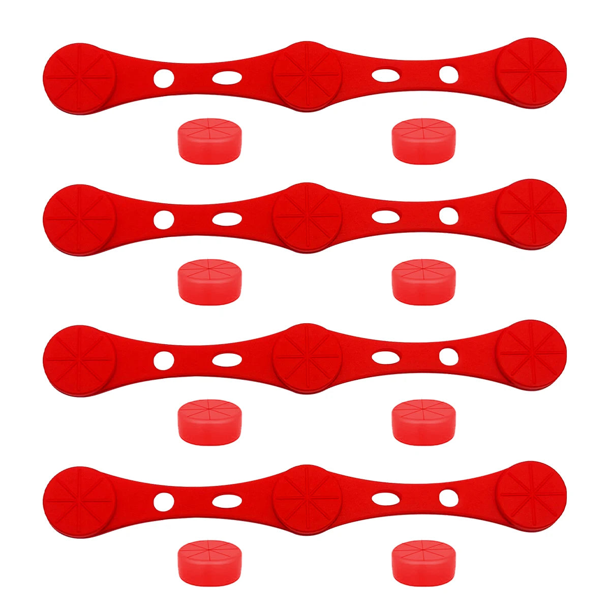 Air Fryer Magnet Silicone Buckle, Air Fryer Magnetic Silicone Clips, Parchment paper used to control the air fryer can be reused
