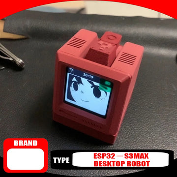 Alarm Clock AI Desktop Robot Customizable DIY ESP32－S3MAX Chat Robot Voice Dialogue Recognition 3D Printing Voice Assistant