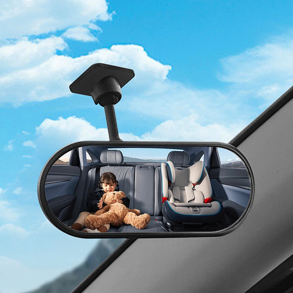 Baby Car Mirror 360° Adjustable Rear View Mirror Automotive Rearview Baby Observation Mirror Car Interior Accessories