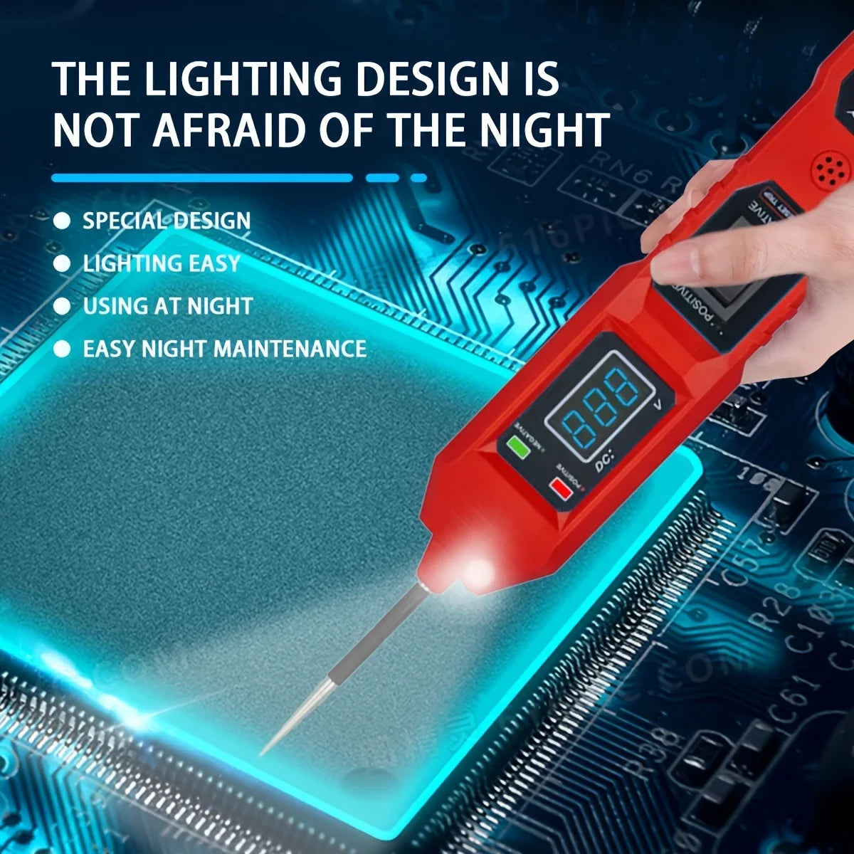 Smart Car Circuit Tester 823, with Led Voltage Display - USB Powered, Compatible with 3.5-36V Dc Vehicles