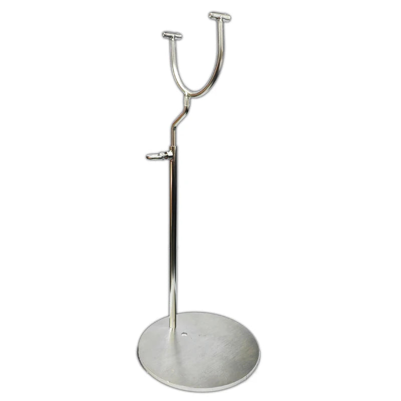 Stainl Steel Metal Stand for Figurines Display Support Six Four Tee Parts Division Action Toys Collectibles Display Sta
