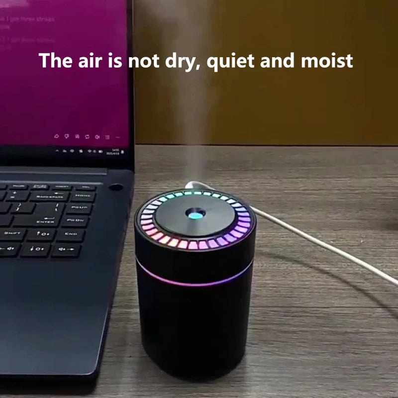 Mini Air Humidifier 180ML Electric Aroma Diffuser Essential Oil Purifier Aromatherapy Mist Maker Lights For Car Home