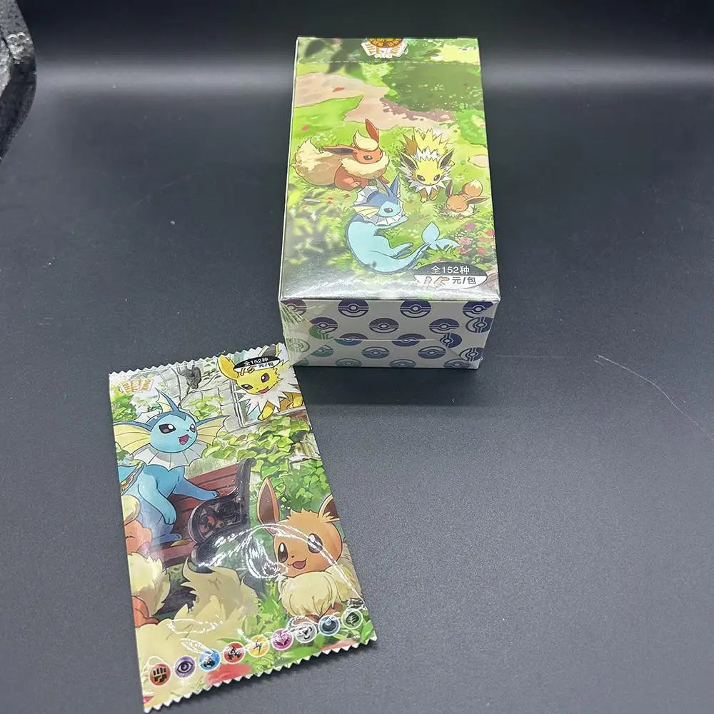 1 Box PTCG Pocket Series English Random Flash Collection Card Umbreon Sylveon Umbreon Mega Pinsir Game Collection Card Toy Gift
