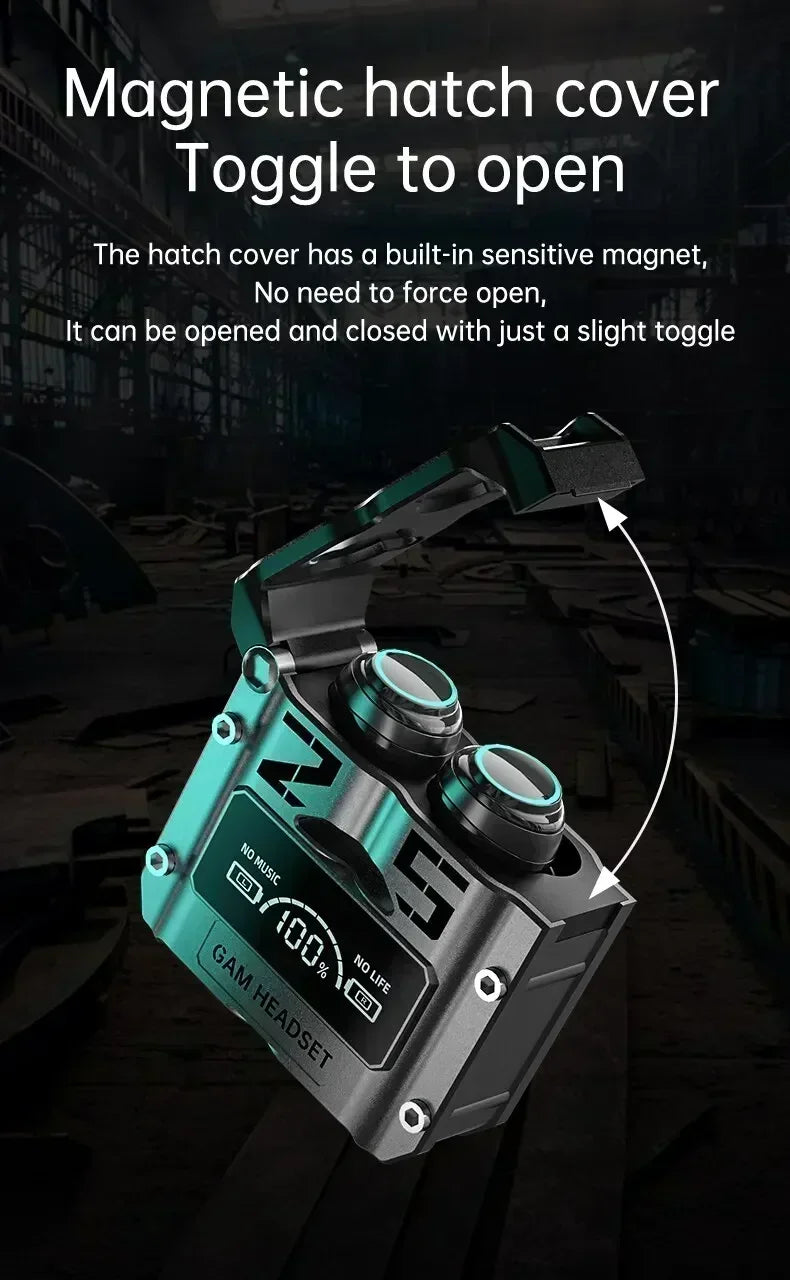 M25 TWS Wireless Headphones Earphones Bluetooth Earbuds Touch Control Noise Reduction Stereo Waterproof Earbuds Headset