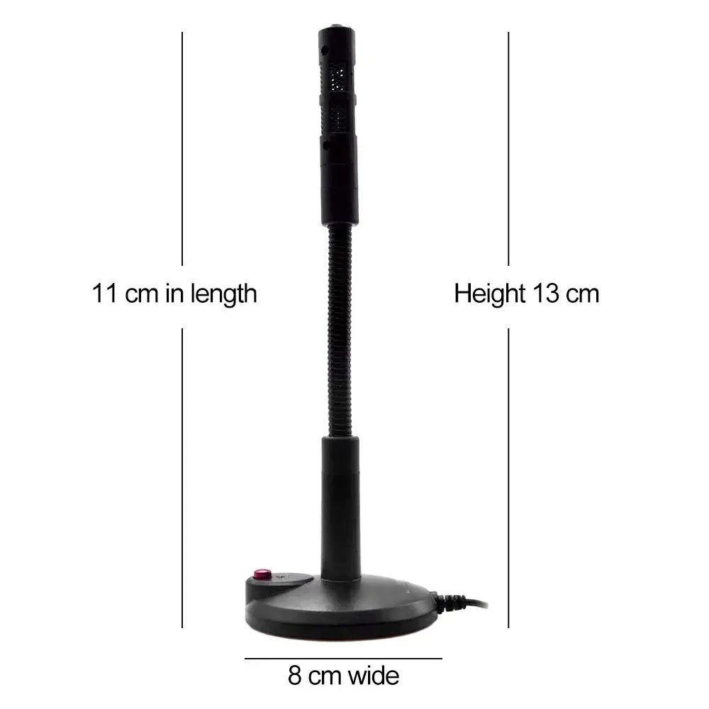USB Computer Microphone Noise-Cancelling Recording Desktop Mic for PC Laptop for Online Chatting Home Studio Podcasting Gaming