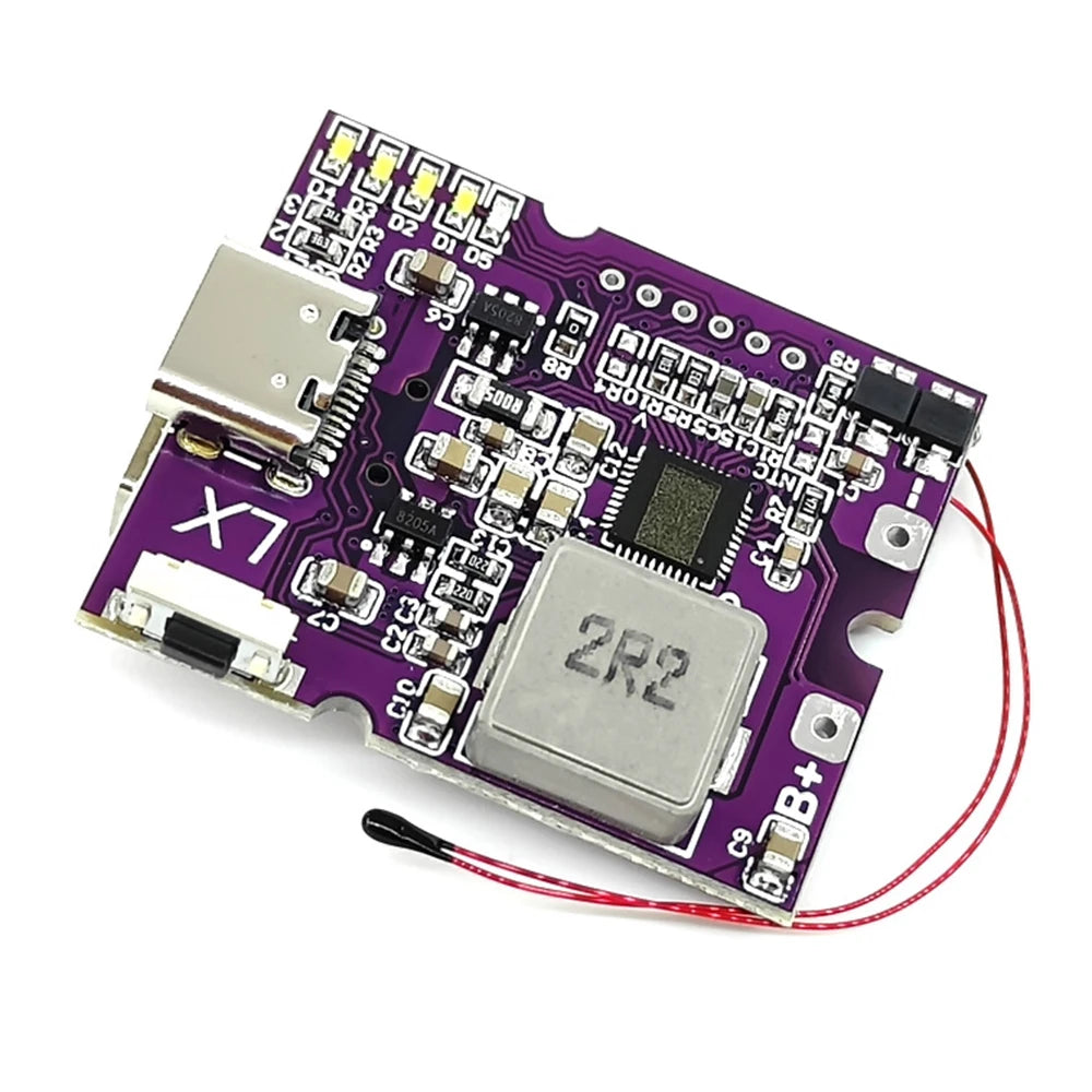 22.5W Power Bank Bidirectional Fast Charging Mobile Power Module Circuit Board With Digital/Light Type-C USB Suppor PD/QC3.0 2.0
