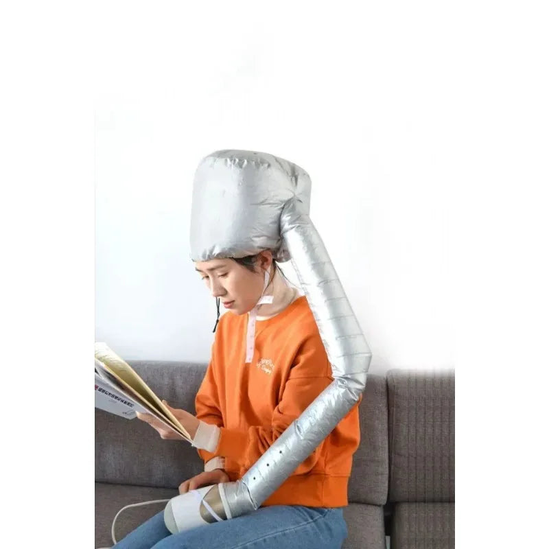 Electric Hair Dryer for Bathroom Heating Hat, Can Be Connected to a Hair Dryer, 1PC