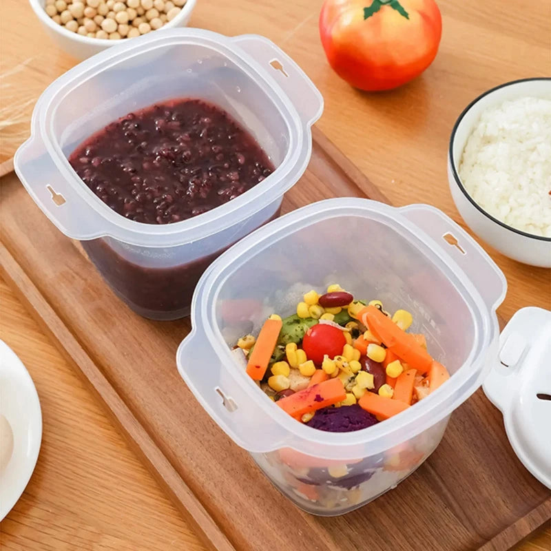 Food gradePP microwave rice cooker multifunctional rice washing and draining quick cooking lunch box suitable for office workers