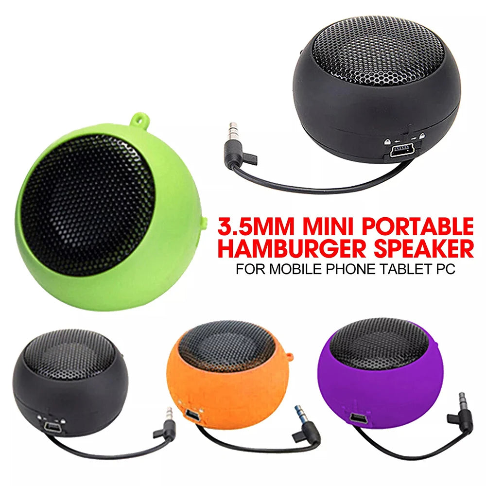 3.5mm Aux Mini Portable Speaker Travel Wired Loudspeaker Mini Sound Box Outdoor Sports HiFi 3D Surround Stereo Phone Speakers