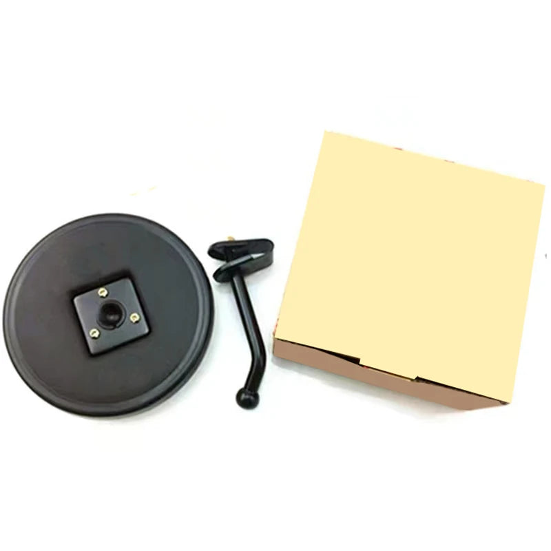 Truck tricycle reversing mirror Convex mirror with rod small round mirror auxiliary mirror Lower view mirror with round mirror g