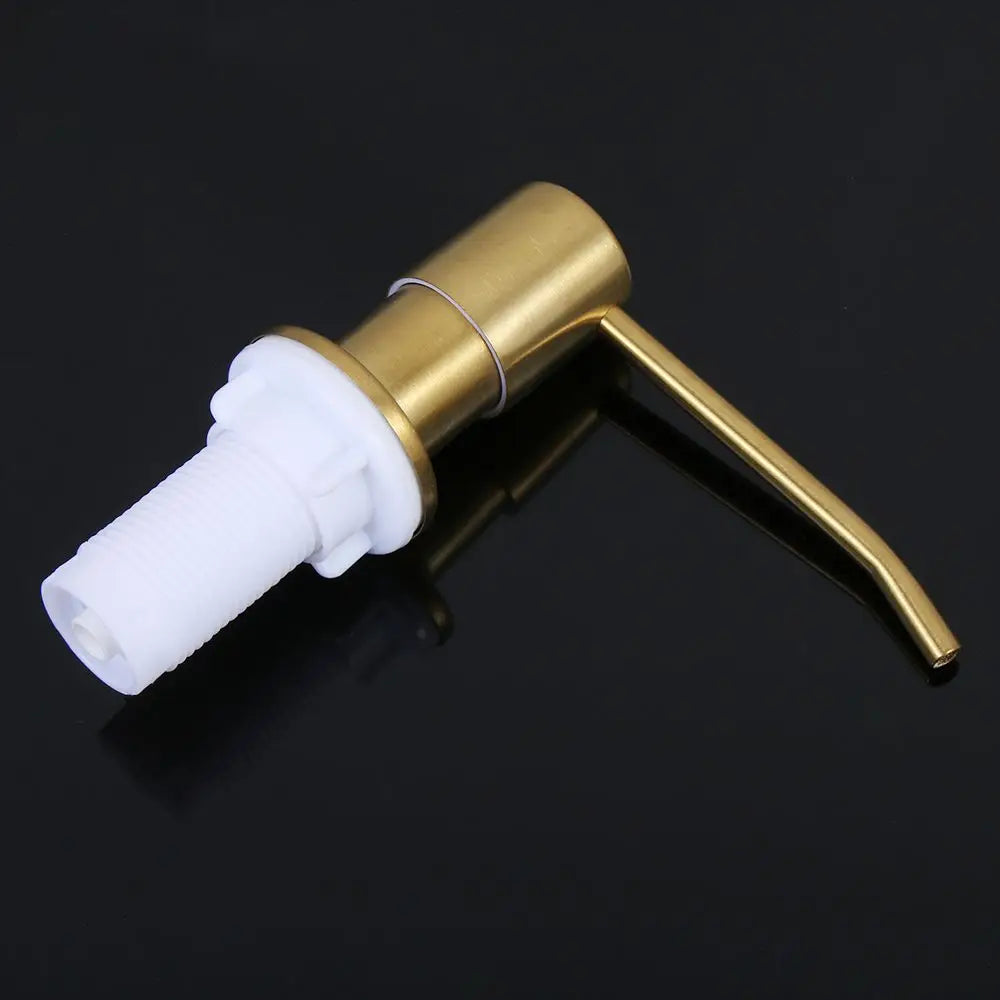 Countertop Stainless Steel Detergent Bathroom Accessories Lotion Storage Bottle Sink Soap Dispenser Kitchen Supplies