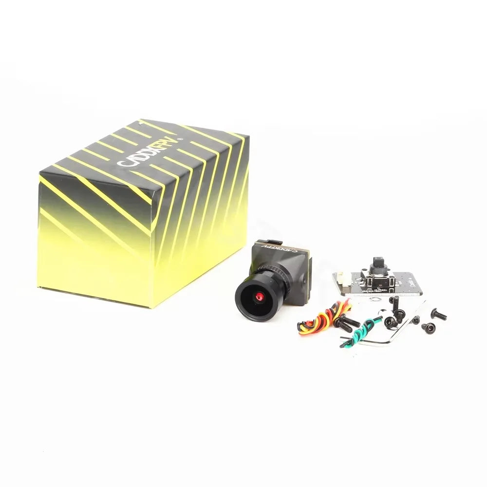 CADDX Ratel Pro FPV Camera 1/ 3/ 5PC 1500TVL 2.1mm Lens 16:9/4:3 NTSC/PAL FOV125° Blacklight Night Vision Camera For RC Drone