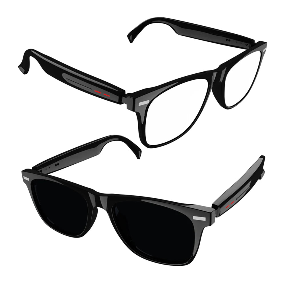 2026 Ultra Light  AI Smart Glasses AI Translation BT Call Voice Assistant Control Real-time Translation Bluetooth Music Sunglass