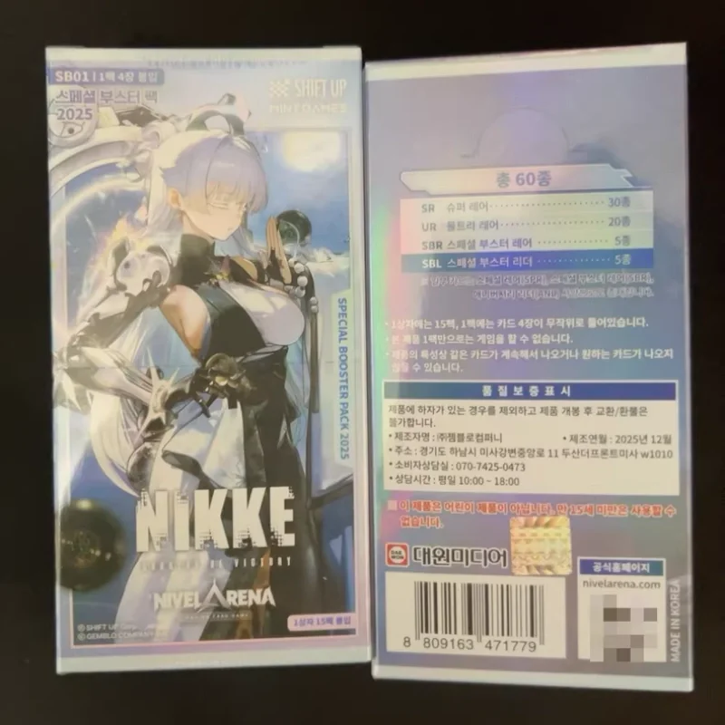 Original Goddess of Victory: Nikke PTCG Card TCG BT01 02 03 Special Ammo Type Battle Card 2-Bullet 3-Bullet Game Collection Card