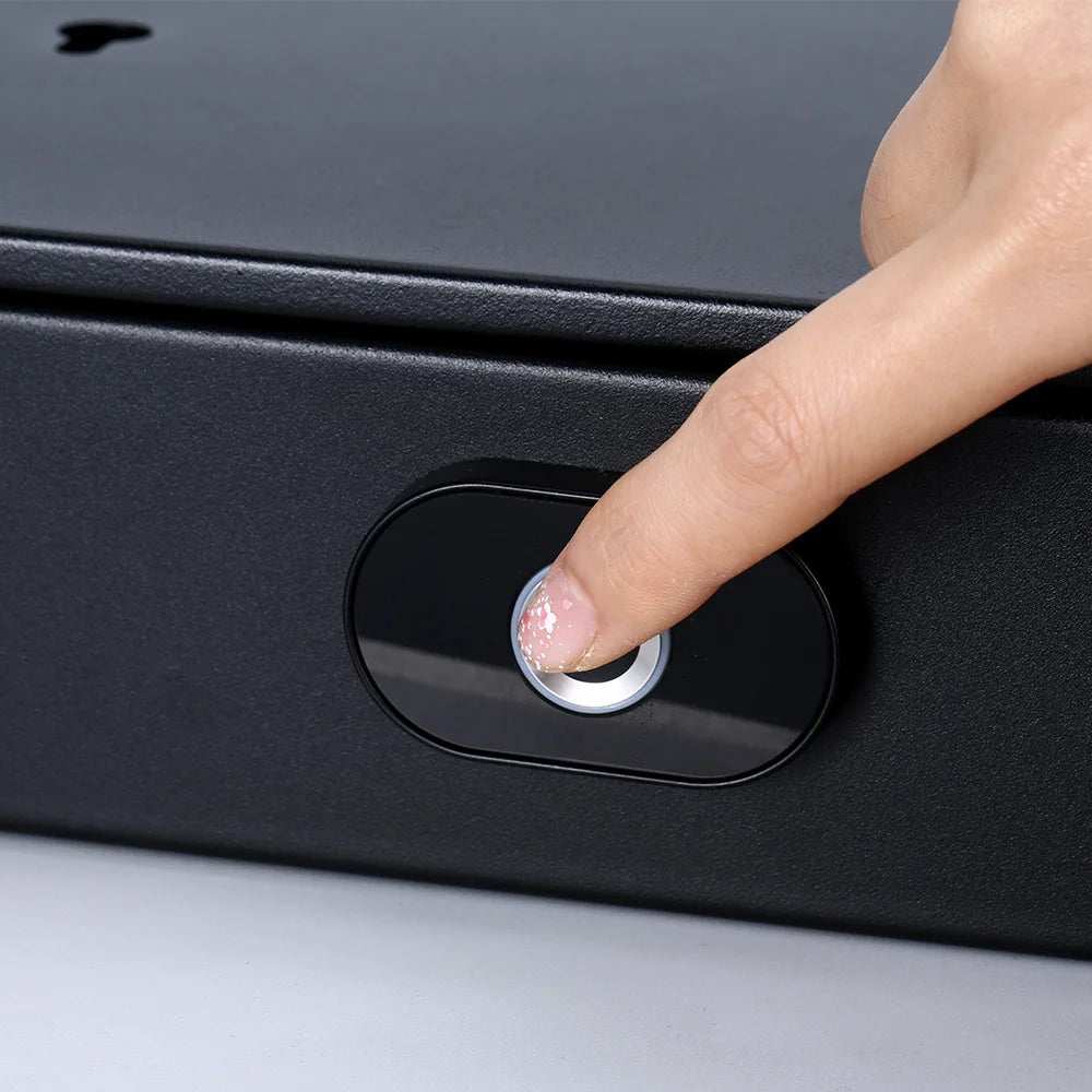 Safe Home Drawer Safe Hidden Safe With Fingerprint Identification Unlock Safe Smart Touch Safe